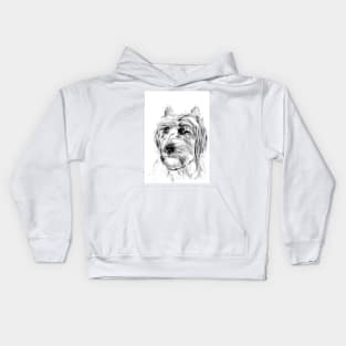 West Highland terrier by AllansArts Kids Hoodie